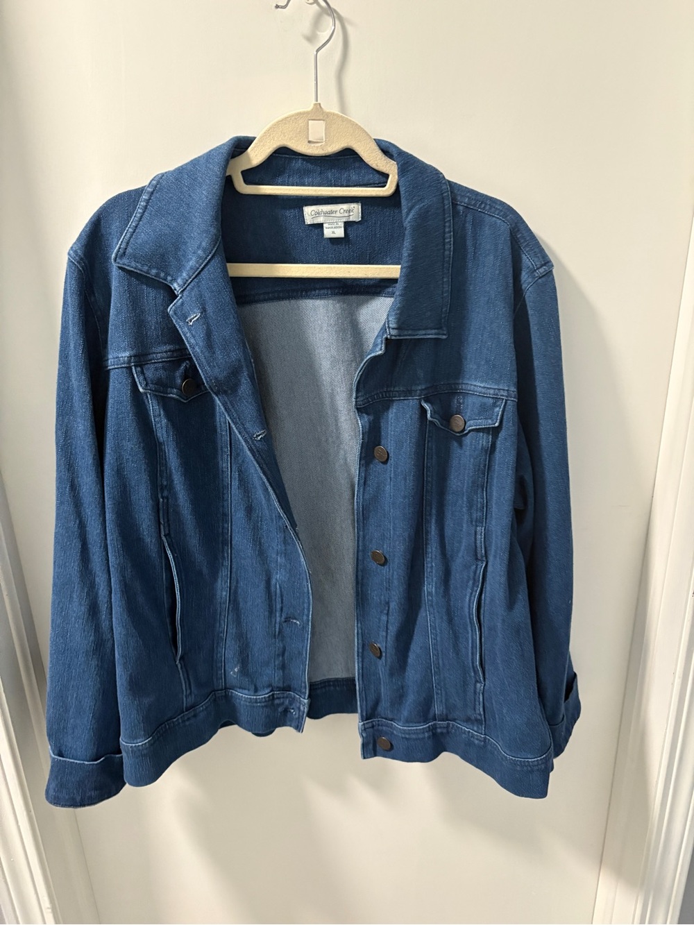 Coldwater Creek Blue Denim Jacket